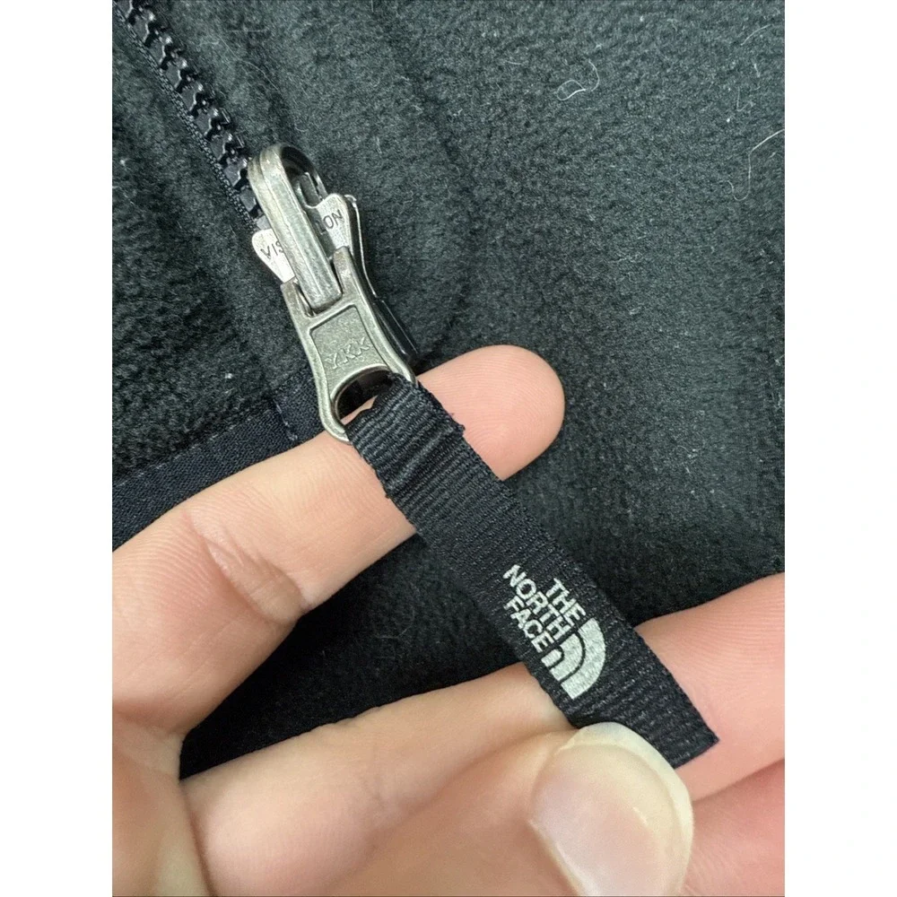 The North Face Glacier Mens Fleece Black Full Zip Warm Durable Jacket Coat Sz XL